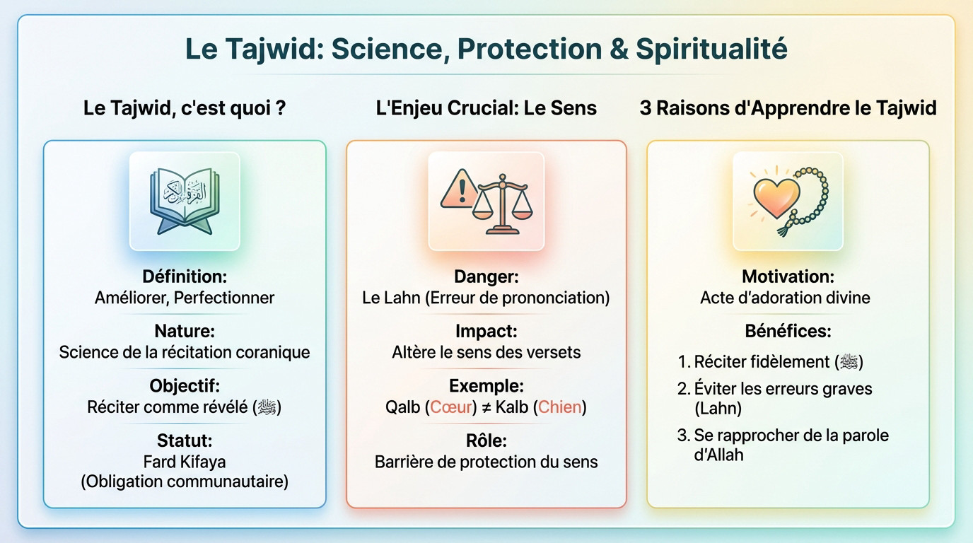 Le Tajwid : science de protection et spiritualité pour la récitation du Coran