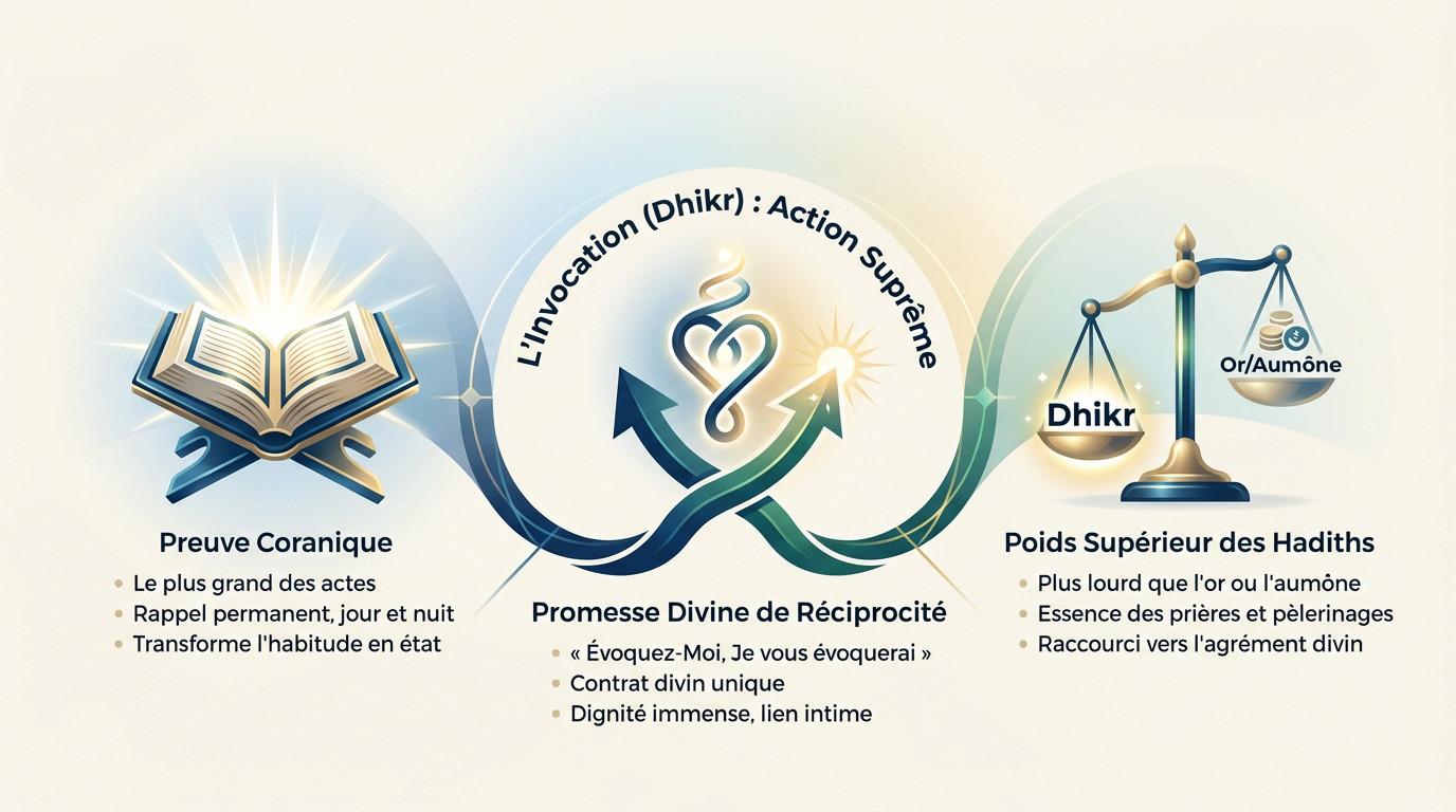 L'invocation ou dhikr comme action suprême en Islam